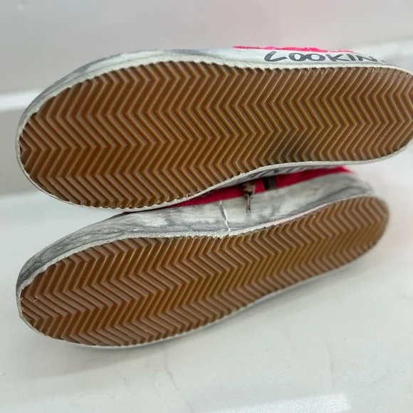 GOLDEN GOOSE Francy High Top Chuck Style Pink Sparkles Size 39 IT 9 US RARE - Picture 8 of 11